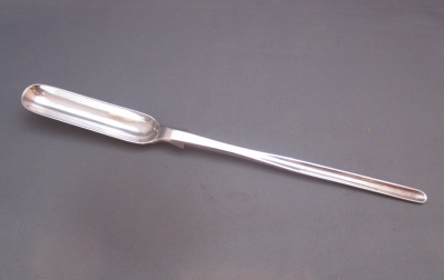Victorian Sterling Silver Marrow Scoop